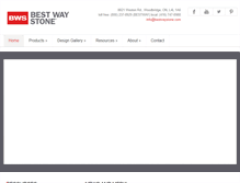 Tablet Screenshot of bestwaystone.com